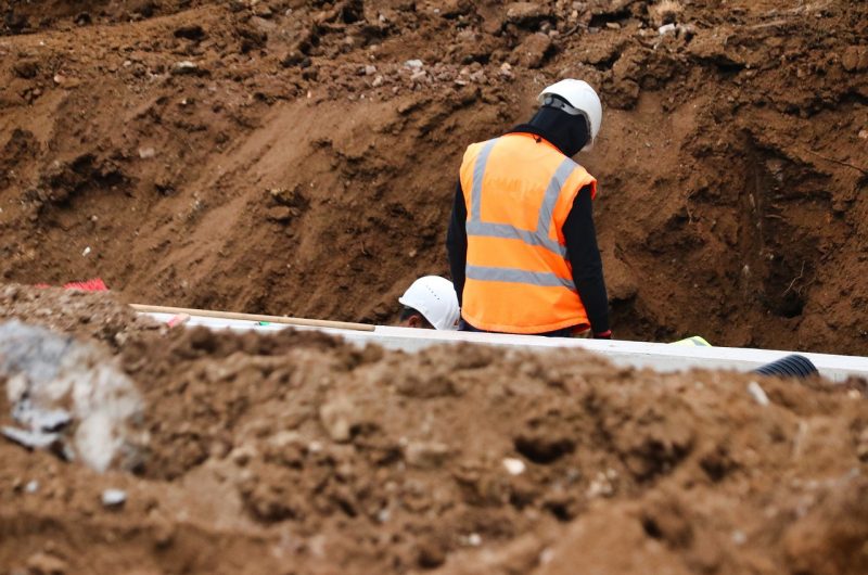 wykop budowlany